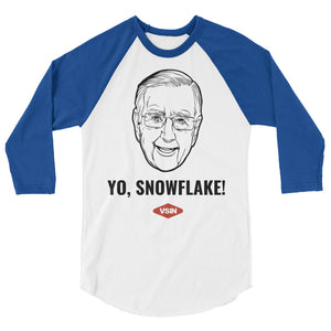 "Yo, Snowflake!" raglan shirt