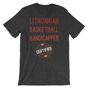 VSiN-Certified Lithuanian Basketball Handicapper t-shirt