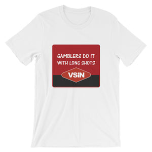VSiN Long Shots t-shirt (white)