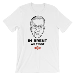 In Brent We Trust White T-Shirt